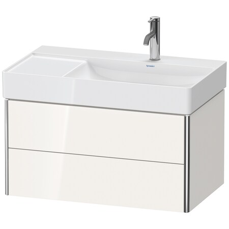 Duravit Xsquare Wall-Mounted Vanity Unit White High Gloss XS416902222
